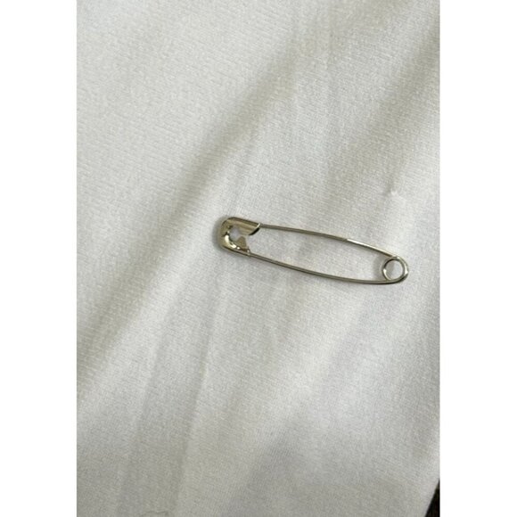 Anatomie Button Down Shirt White Mixed Fabric Zip Sides Long Slv Stretchy Size S - Picture 9 of 13